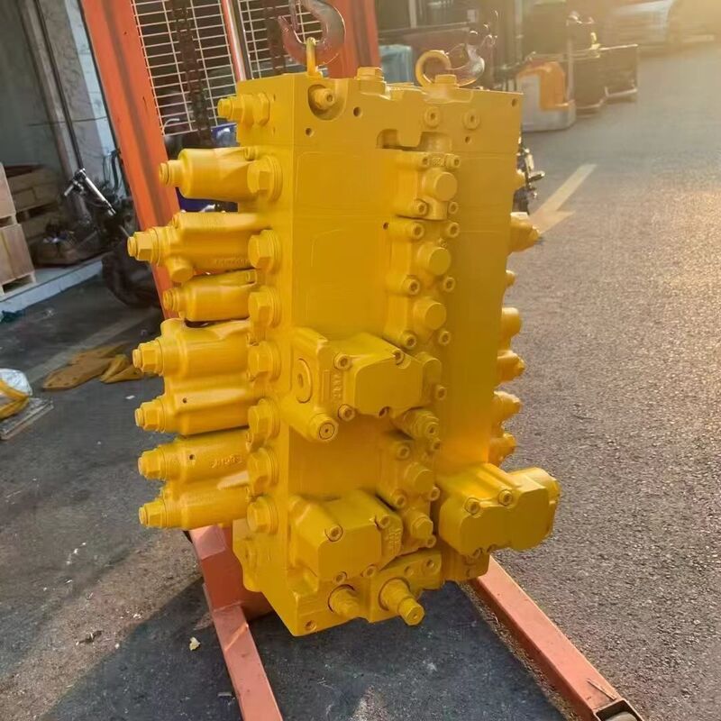 Komatsu PC200-8  PC210-8 PC220-8 PC240-8 PC270-8 excavator main control valve is 723-46-23103 related part numbers include 723-46-23101 723-46-23102