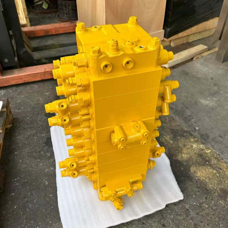 Excavator Komatsu PW160-7 PW180-7 Excavator Hydraulic Main Control Valve Part Numbers 723-57-17200 723-58-17200