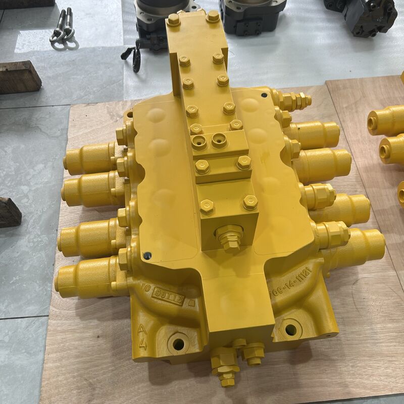 main control valve on Komatsu PC1250-7 PC1250-8 excavators are 709-14-93500 709-14-93501