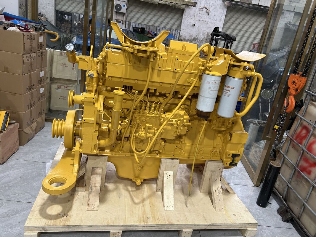 Komatsu SAA6D140E-2 Engine Assembly for PC650-5 PC650-6 Excavators D155 Bulldozers GD825A-2 Motor Grader WA700-3